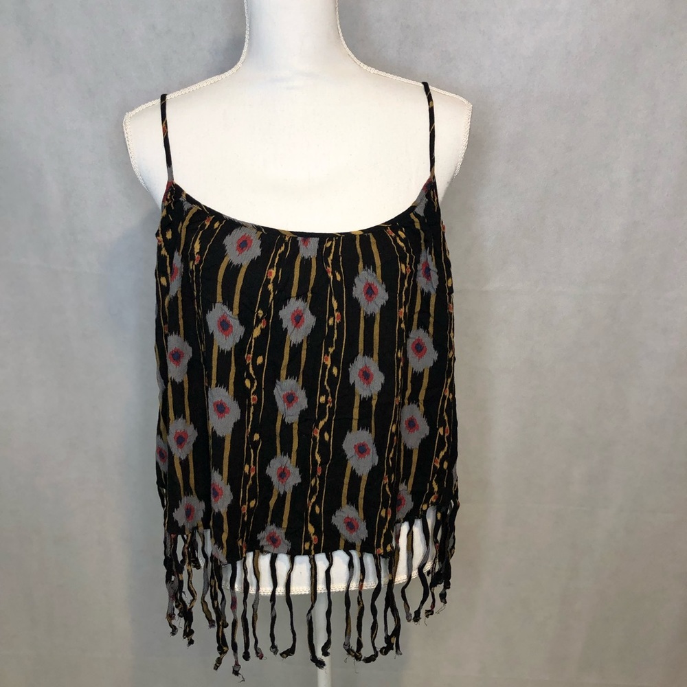 ☀️Plus Size Boho Fringe Tank Top